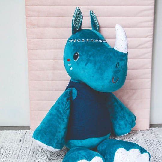 Marius Grande peluche rhino Lilliputiens