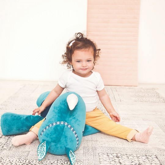 Marius Grande peluche rhino Lilliputiens