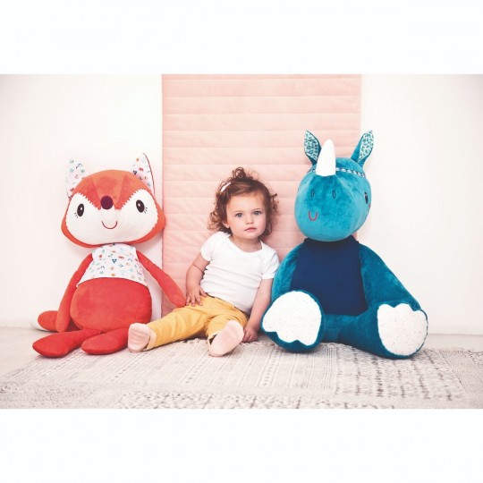 Marius Grande peluche rhino Lilliputiens
