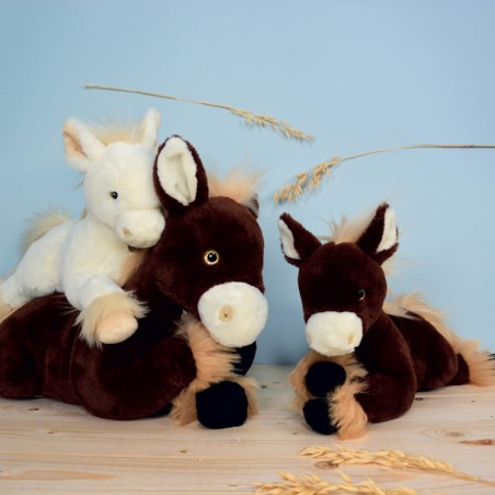 Cheval En Peluche électronique Interactif - Marche, Bouge Et Fait Du Bruit - Jouet Réaliste Pour Enfants 3 Ans Et Plus