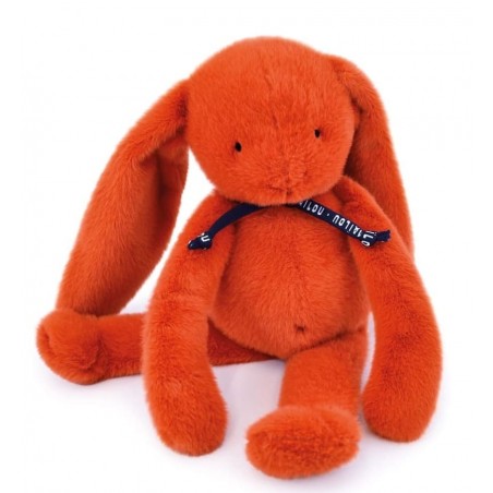 Peluche Lapin Méloé Orange Potiron Maïlou