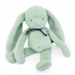 Peluche lapin Méloé vert sauge Maïlou