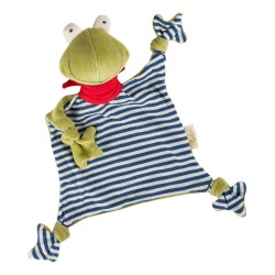 Doudou Bio Grenouille Green...