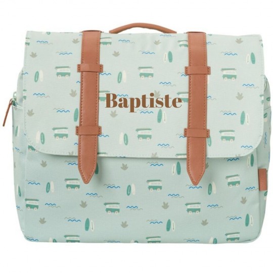 Cartable maternelle Surf Boy Fresk personnalisable