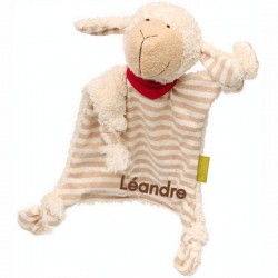 Doudou bio mouton Sigikid personnalisable
