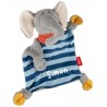Doudou éléphant Lolo Lombardo Sigikid personnalisable