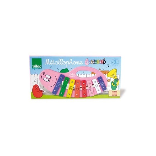 Métallophone Barbapapa Vilac