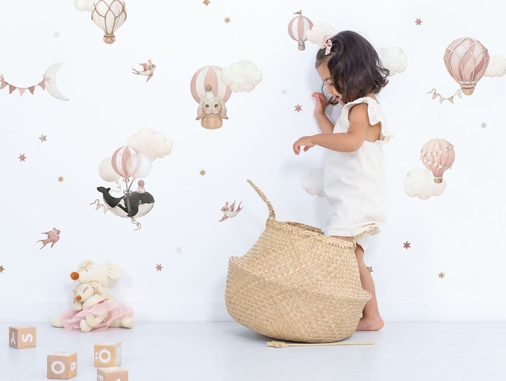 photo stickers chambre fille