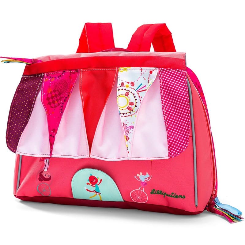 photo cartable Lilliputiens cirque cartable cirque Lilliputiens