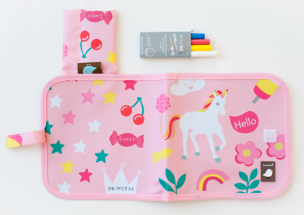 cahier jaq jaq licorne photo d'un cachier ardoise sans feuilles