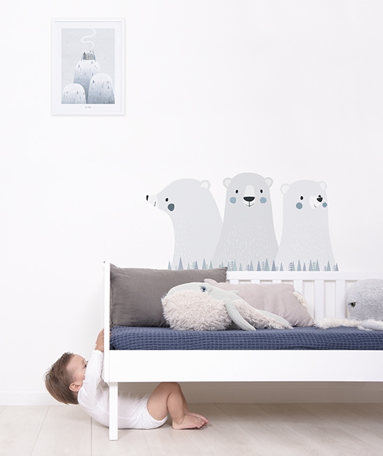 Sticker Xl Ours Polaires Lilipinso S1315